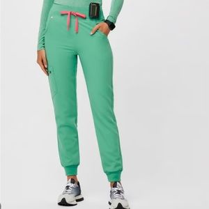 Figs Surgical Green S Petite Joggers